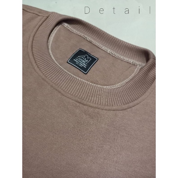 AMSTORE- SWEATER CREWNECK POLOS JUMBO | CREWNECK BIGSIZE,SIZE,3XL,4XL,5XL.