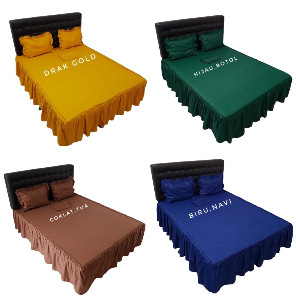 Seprei Rumbai Katun Homemade Rumbai ukur 160, 180 Rumbai 45