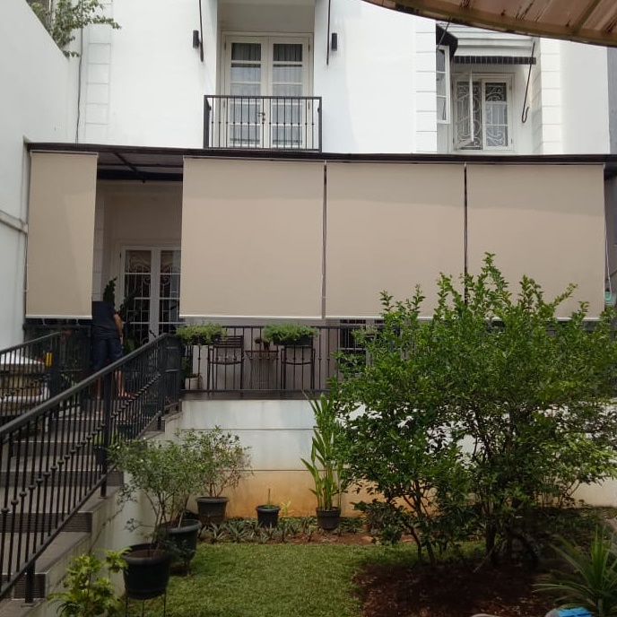 Aksesoris Penahan Angin / Exterior Blinds / Suntex Blinds / UV Blinds