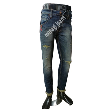 CELANAPANJANG JEANS PRIA MOSAGGY STRETCH SOBEK ORIGINAL