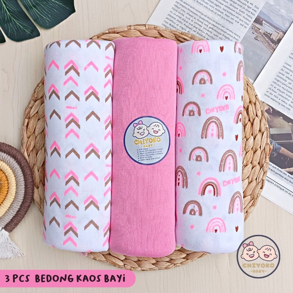 51 Pcs Paket Hemat Terkomplit Baju Bayi Baru Lahir Paket Hemat Brojol Baby Paket Komplit Bayi Baru Lahir Serian PINK Chiyoko Baby