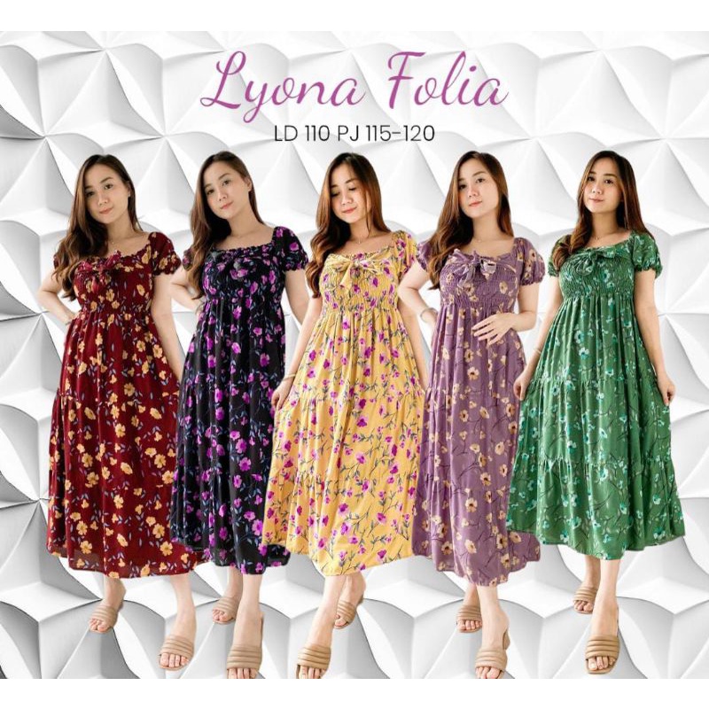 LYONA FOLIA HOME DRESS DAILY KERUT DASTER