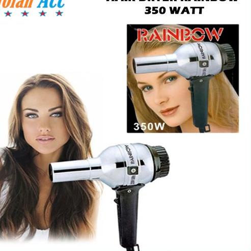 Diskon | JKH|Hair Dryer RAINBOW Pengering Rambut 350/850W hairdryer panas bulu anjing kucing low wat