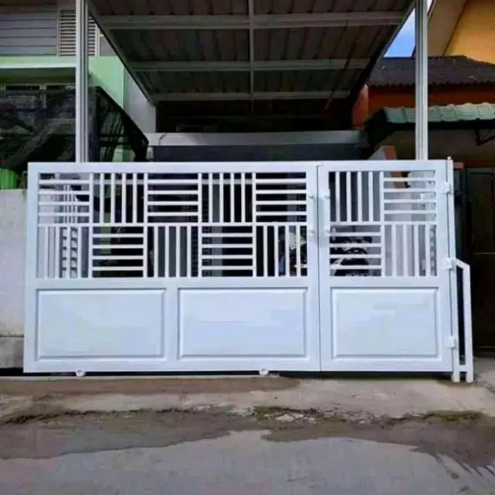 pagar dan pintu dorong