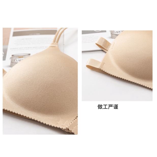 RSB BR104 Bra Wanita Model One-Piece Bra Bralette Push Up Bahan Tipis dan Bergaya Sexy BH