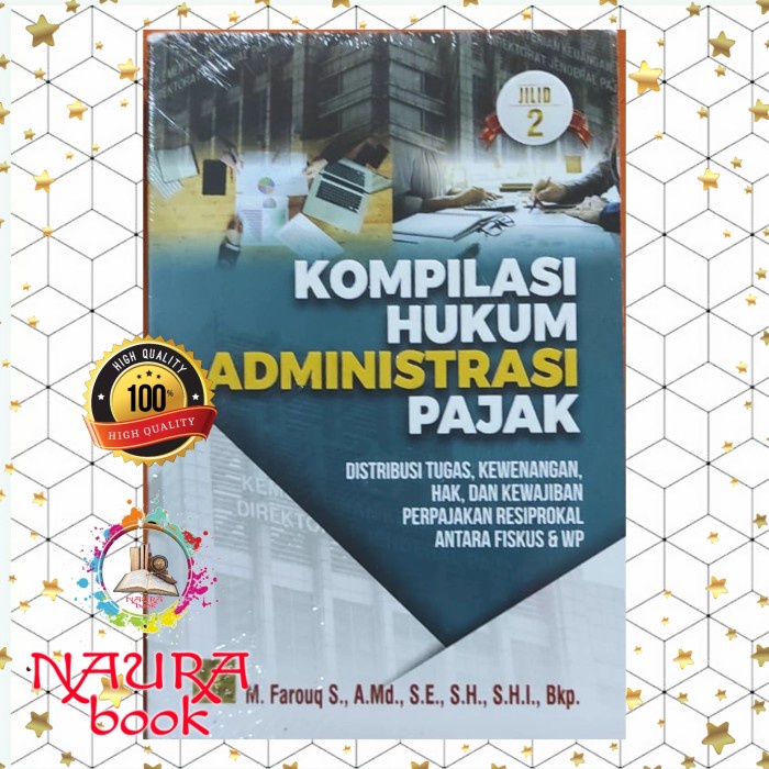 

kompilasi hukum administrasi pajak jild 2