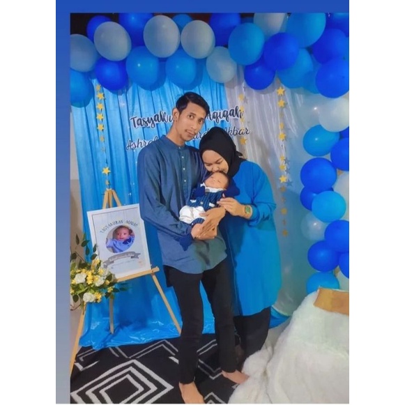 Sewa backdrop Aqiqah dan ulang tahun