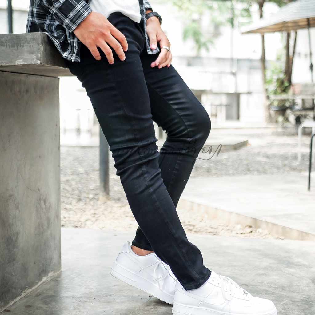 Celana Panjang Jeans Skinny [Pensil] - Soft Jeans STRETCH SIZE 27-38