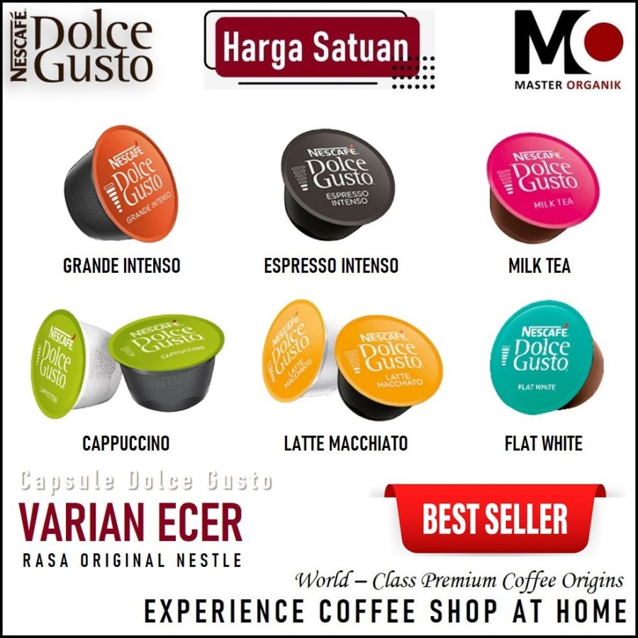 

CAPSULE NDG NESCAFE DOLCE GUSTO RASA ORIGINAL NESTLE | ECER SATUAN