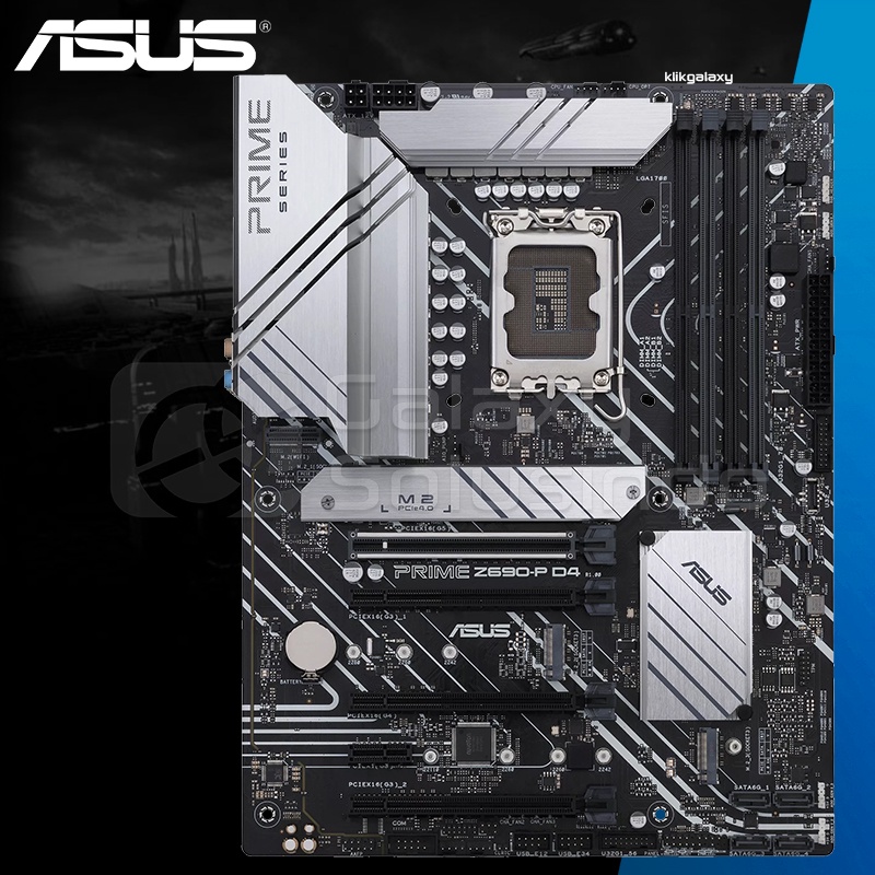 ASUS PRIME Z690-P D4 Intel LGA1700 Z690 DDR4 Raptor Lake Motherboard