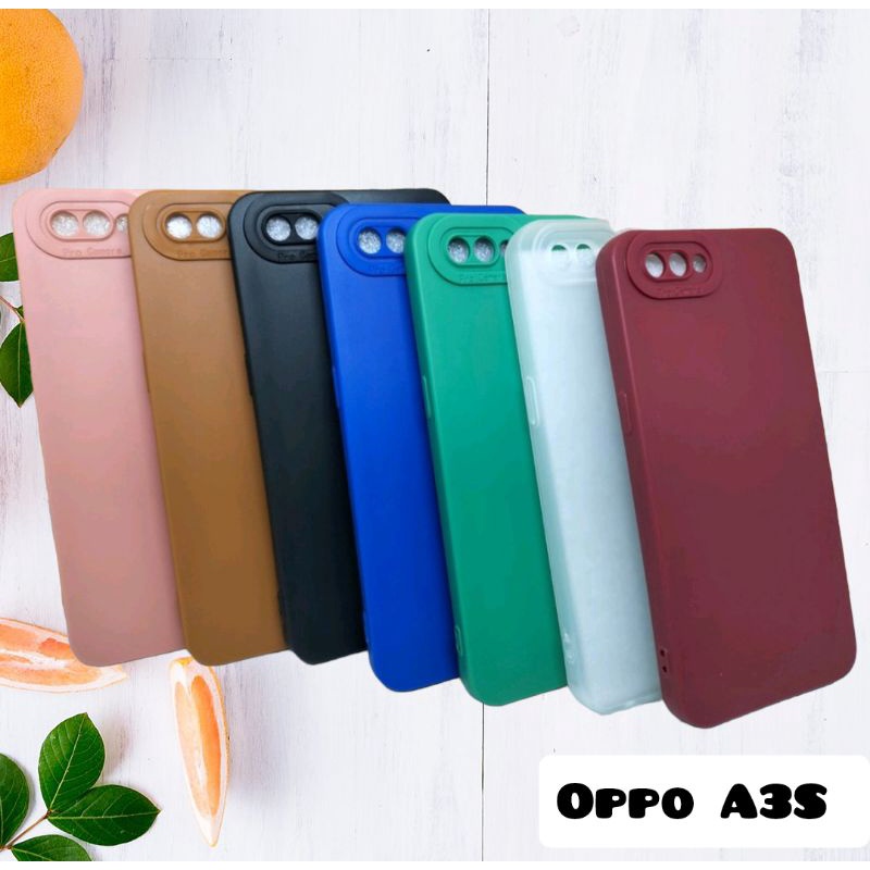 SOFTCASE PRO CAMERA FOR OPPO A3S TPU CANDY PRO