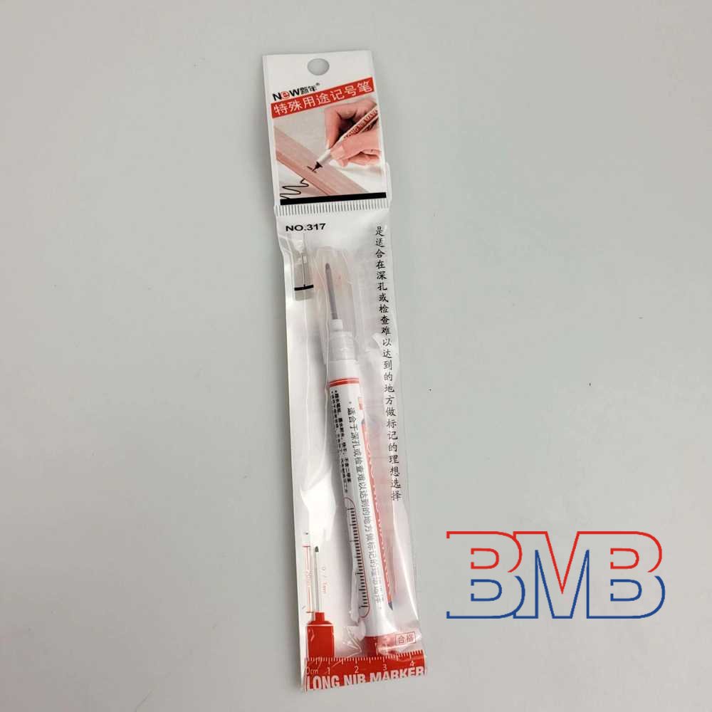 

K5 N22 MERAH Spidol Kepala Panjang Long Nib Head Marker Waterproof XIN NIAN - 317