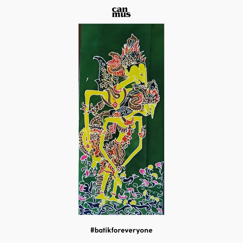 Batik Tulis motif Wayang Rama Sinta