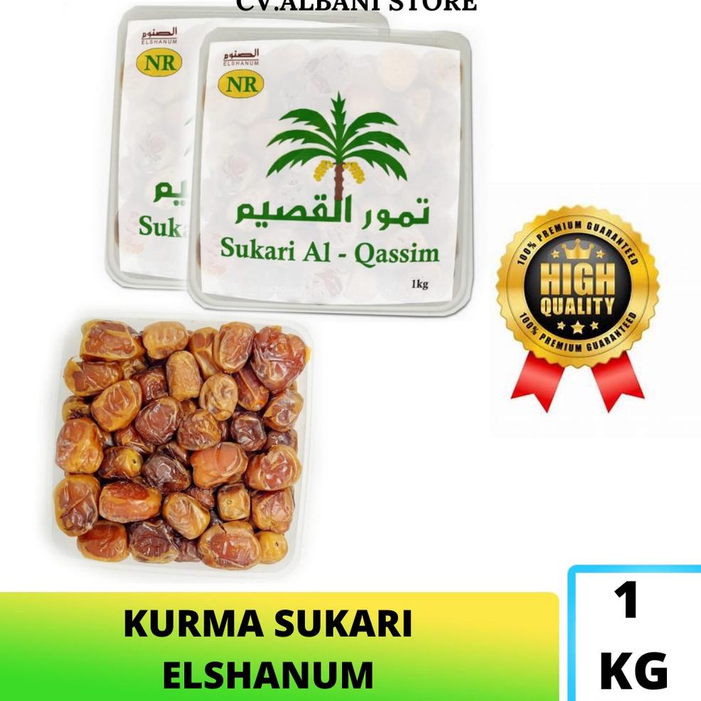 

Best ★★★ [ COD ] KURMA SUKARI 1 KG ELSHANUM PREMIUM SUKARI BASAH KURMA RAJA / KURMA SEHAT / KURMA BASAH / SUKARI RAJA ALBANI ♪