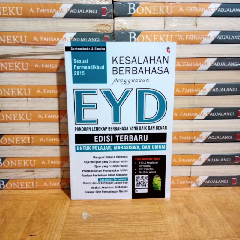 

BUKU ORIGINAL - KESALAHAN BERBAHASA PENGGUNAAN EYD