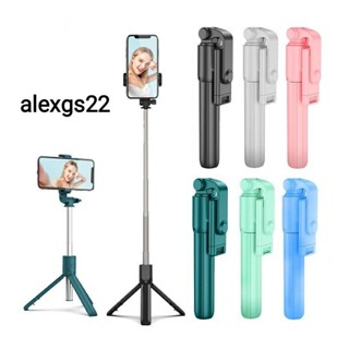 Tongsis tripod LED flash bluetooth remot control