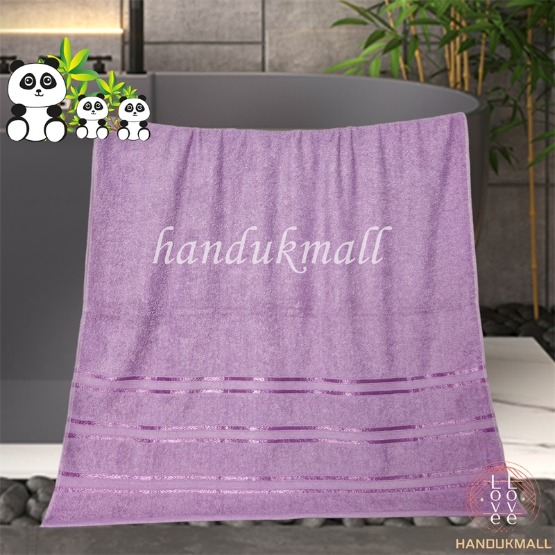 Handuk Mandi Dewasa Jumbo Ukuran 82X160CM Bahan Katun 100% Daya Serap TinggiMotif  Garis