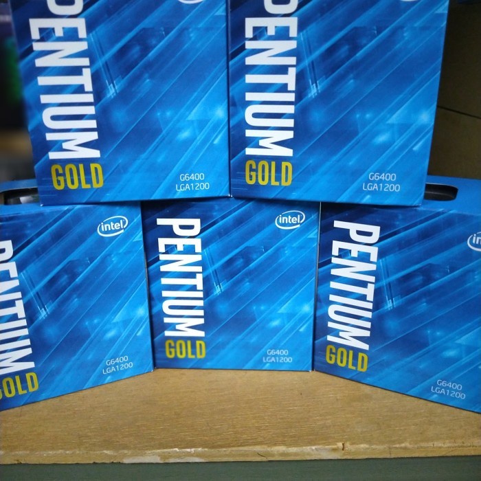 Processor Prosesor Intel Pentium Gold G6400 Lga 1200