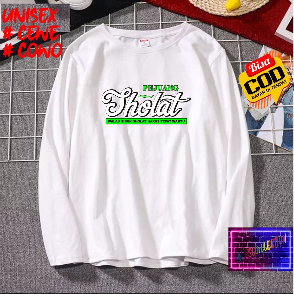 Cod Gratis Ongkir/Kaos DTF PEJUANG SHOLAT/Kaos Santri SantriwatiKaos Pria Pesantren/Kaos Murah/Pakaian Pria  Pakaian Wanita Islam Dakwahl/Best Seller