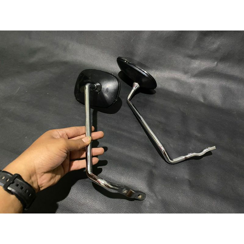 Spion langsung vespa Kdc kanan saja super sprint px kaca cembung murah grosir bukan pet original dau