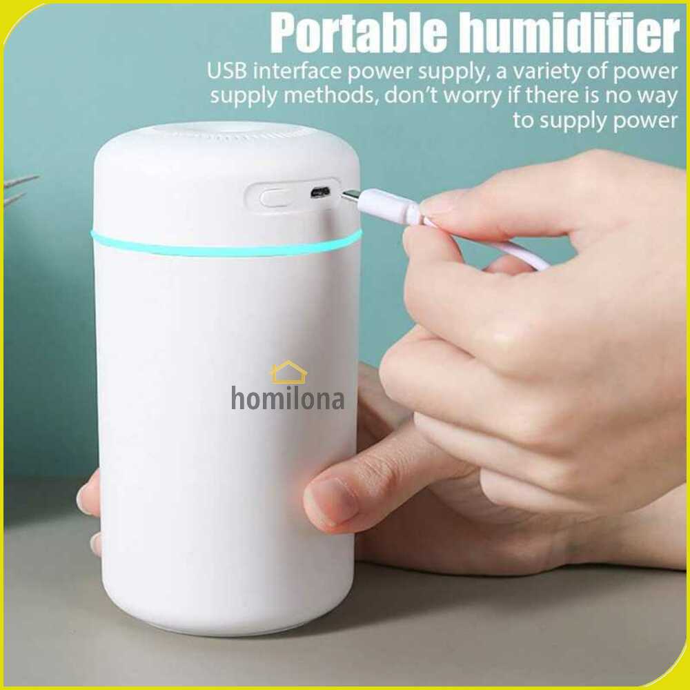 FOGYER Air Humidifier Diffuser Pelembab Udara Lampu Tidur 420ml - AM-J2