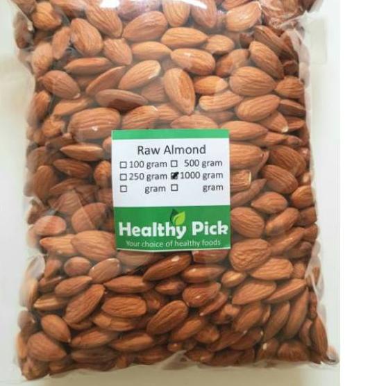 

Diskon | TD4 | Raw Almond Whole 1kg Almond Mentah