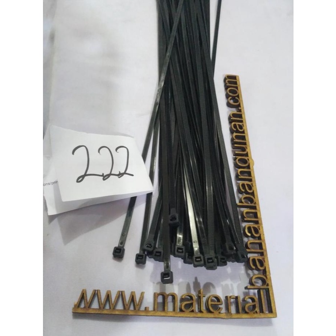 

kabel tis hitam panjang 40 cm nylon cable tie ikat jual per 10 400 mm citrab44 Ayo Beli