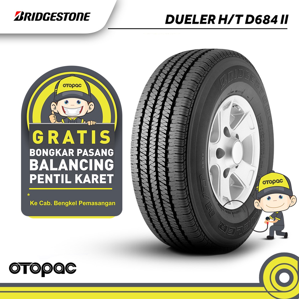 Ban mobil 265/70 R16 Bridgestone Dueler H/T 684