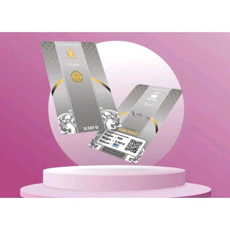 emas 24 karat emas murni bersertifikat KHUSUS GIFT BERGARANSI