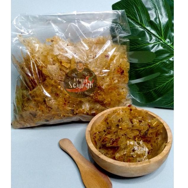 

Ready Stock _ Kripik Kaca 250gram Xtra Daun Jeruk/Kripik Beling Bledag 1/4kg All Varian ∞