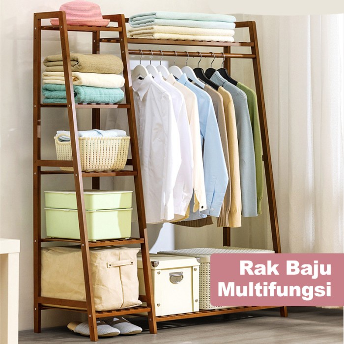 Hanger Halu Rak Baju Celana Serbaguna Stand Hanger Jemuran Portable Hsh202