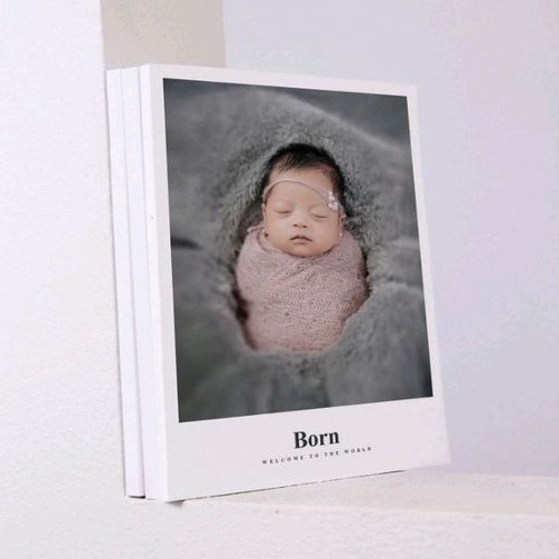 Photobook Portrait Custom 21x18 || 32 Halaman Gratis Desain Cover