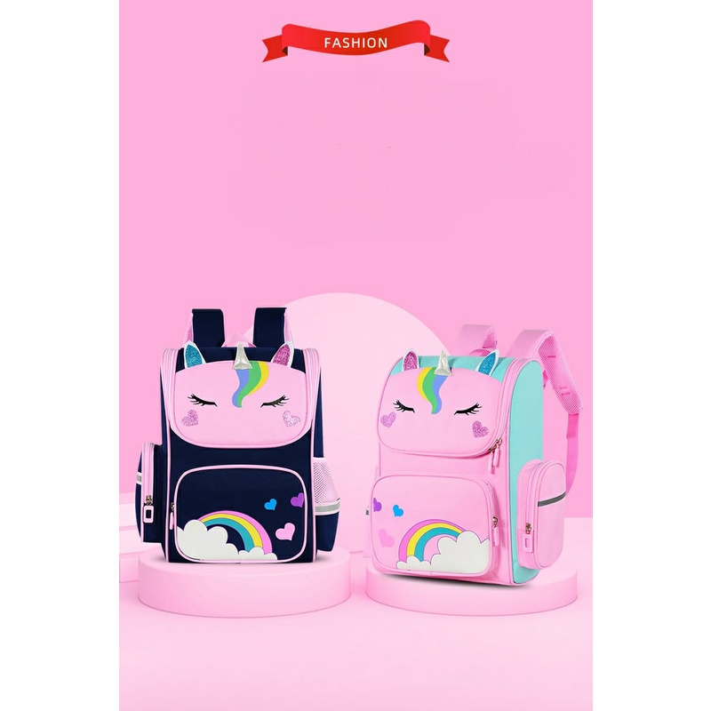 TAS ANAK RANSEL SEKOLAH PREMIUM TEBAL / Tas Ransel anak Sekolah IMPORT tahan air untuk Anak Perempuan Anak Laki-laki