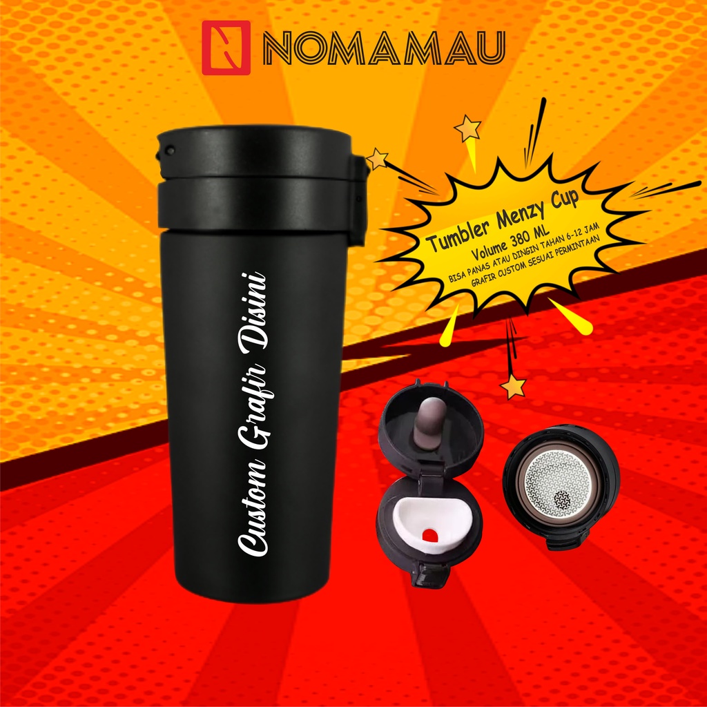 TUMBLER MENZY CUP CUSTOM GRAFIR, TUMBLER MENZY, TUMBLER CUP, MUG TUMBLER, TUMBLER MUG, THUMBLER CUP,