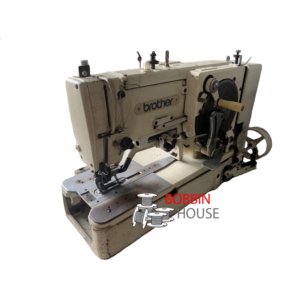 [Bekas] BROTHER 814 Mesin Lubang Kancing Lobang Kancing Buttonholing Machine