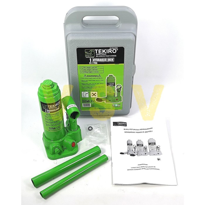 Dongkrak Tekiro Dongkrak Botol 2 Ton / Hydraulic Jack 2 Ton Tekiro