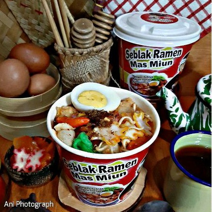 Jual Cancimen Seblak Ramen Mas Miun Instan Cemilan Cup Kekinian Khas ...