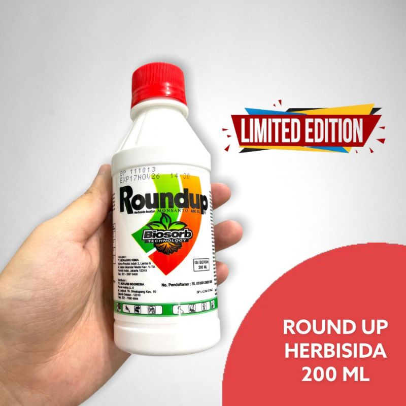 Roundup pembasmi rumput liar cairan herbisida 200ml original