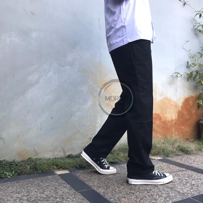 Seragam Celana Panjang Hitam Famatex