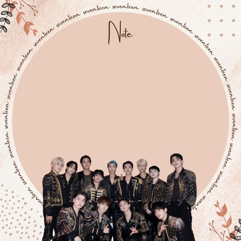 

SEVENTEEN Sticky Note / Memopad bisa custom foto