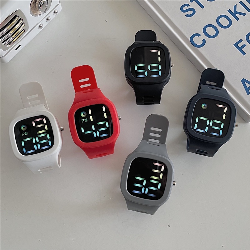 Jam Tangan Wanita A0199 Jam Elektronik Persegi