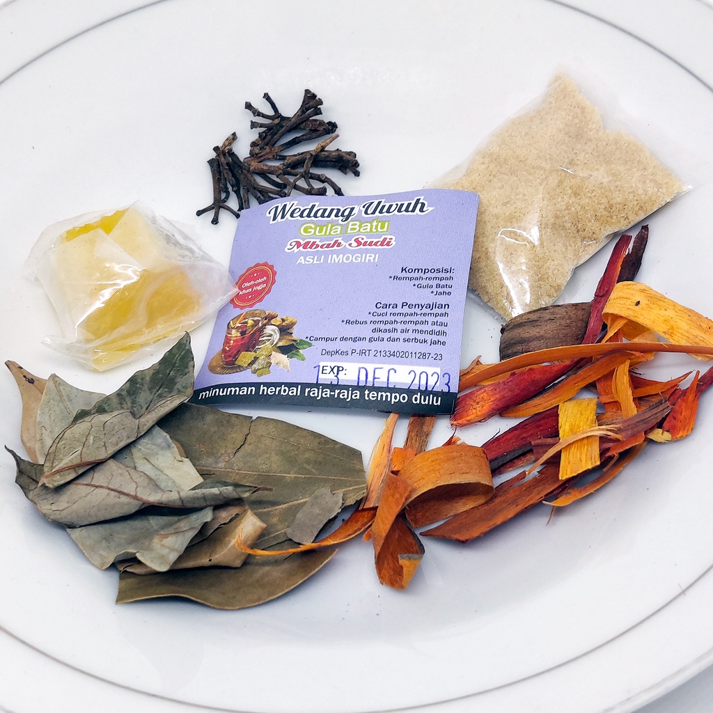 

Wedang uwuh gula batu original/wedang rempah imogiri jogja