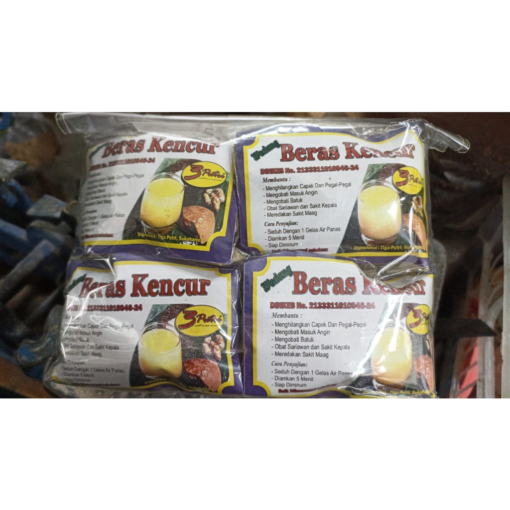 

Minuman Herbal Wedang Beras Kencur isi 10 Pcs
