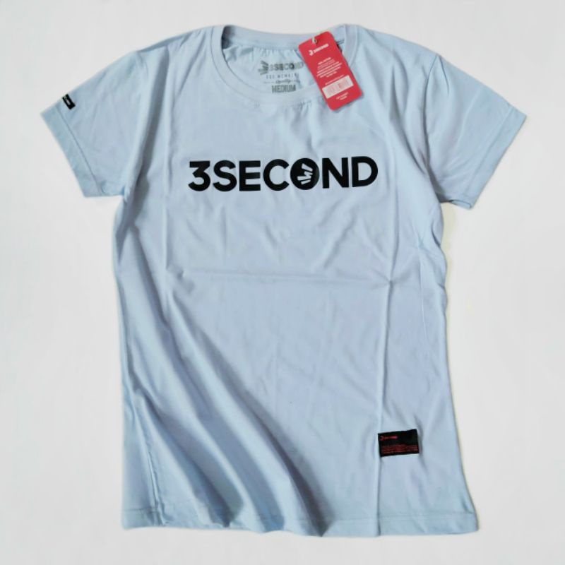 KAOS 3SECOND CEWEK KAOS DISTRO BAJU WANITA T-SHIRT THREE SECOND MURAH