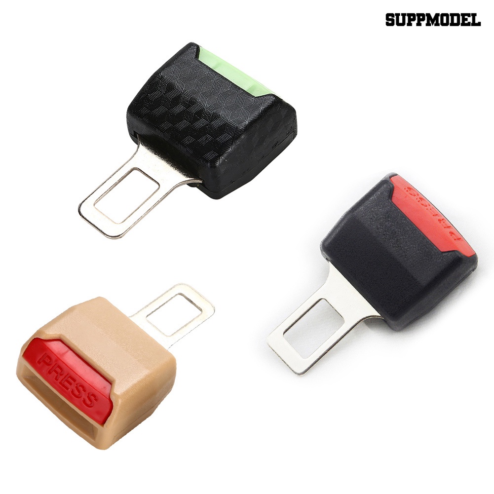 [SM] Sabuk Pengaman Mobil Universal Luminous Menebal Insert Socket Lock Plug Buckle