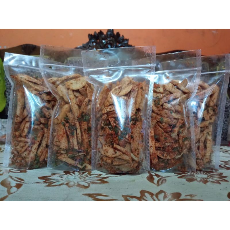 

Basreng pedas daun jeruk 100g