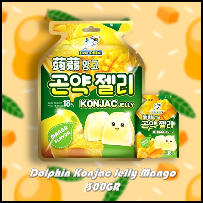 

Dolphin Konjac Jelly Mango 300GR