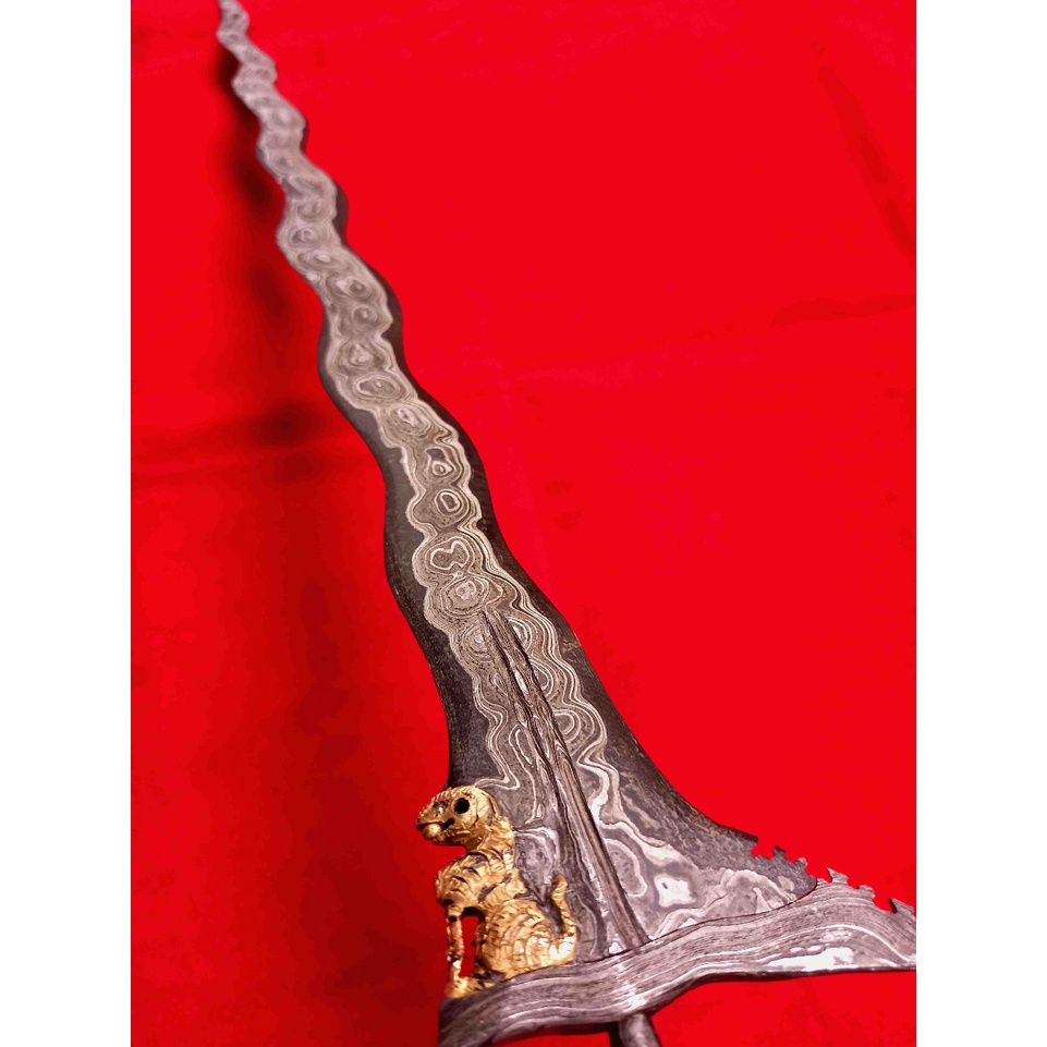 Koleksi Keris Antik Luk 13 Sing0 Bar0ng Melati Tumpuk Kamardikan