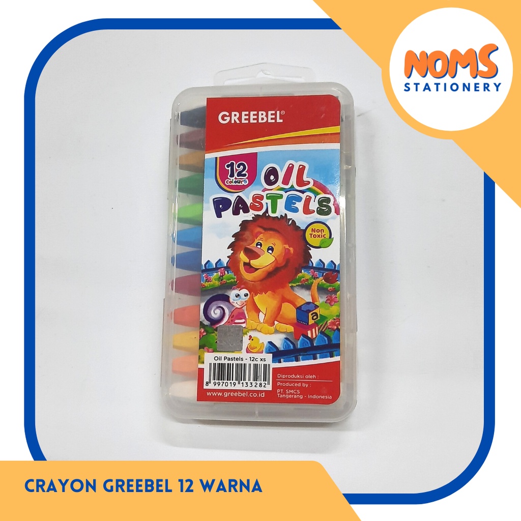 

Crayon Greebel 12 warna