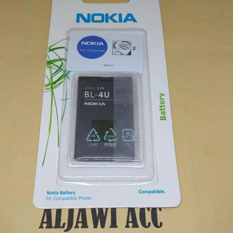 Ready Stok  Baterai Nokia BL-4U Nokia E66 / E75 / C5-03 / 3120C Original Battery Hp